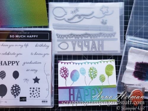 Learn to use this baby wipe technique to make your own multicolored ink pad. A neat way to stamp multicolored images on your card projects!