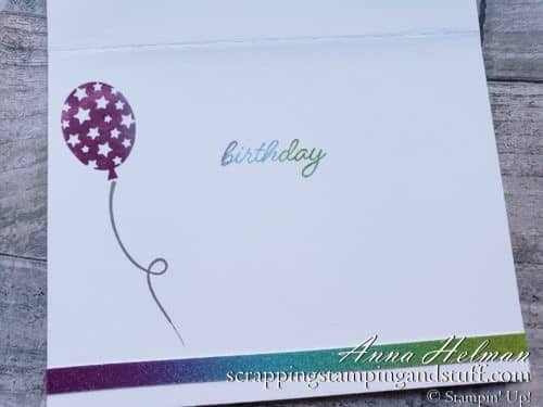 Learn to use this baby wipe technique to make your own multicolored ink pad. A neat way to stamp multicolored images on your card projects!