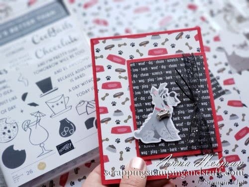 Make these cute cat and dog fun fold cards using the Stampin Up Playful Pets product suite in the 2020 Annual Catalog.
