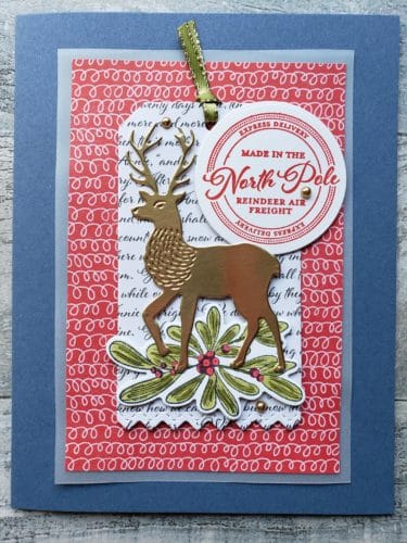 Take a look at these beautiful Christmas card ideas from my Stampin Up OnStage event swap cards with other demonstrators!