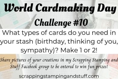 World Cardmaking Day Challenge #10