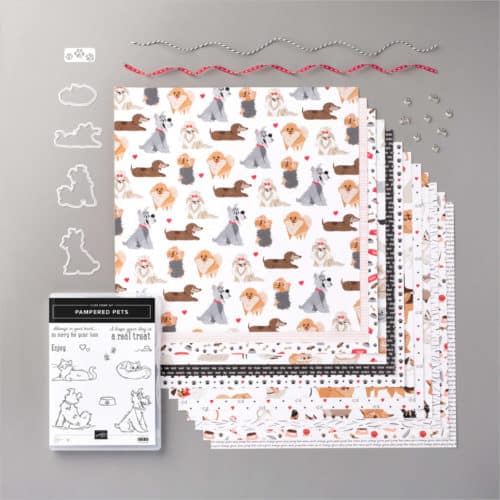 Make these cute cat and dog fun fold cards using the Stampin Up Playful Pets product suite in the 2020 Annual Catalog.