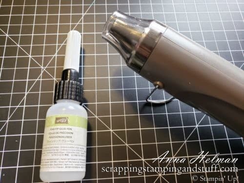 In today's quick tip, I'll share how to unclog the Stampin Up Fine Tip Glue Pen! This is a lifesaver to keep your glue pen working!