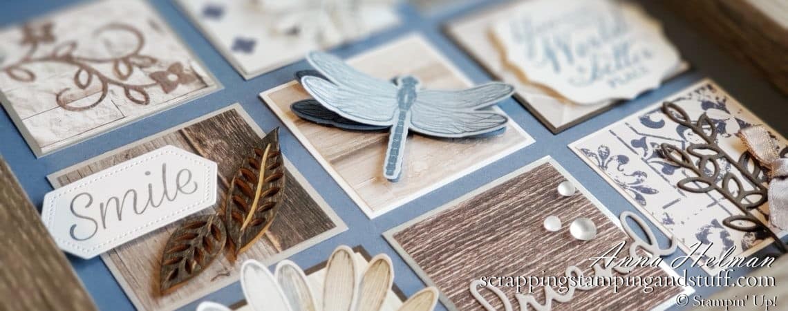 For Day 4 of 12 Days of DIY Gift Ideas, we are making this beautiful shadow box sampler with just paper, ink, and a few tools!