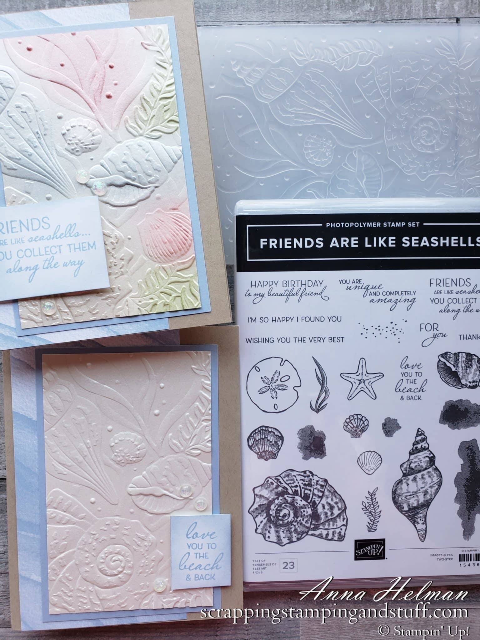 Introducing Stampin Up Sand & Sea For Beautiful Coastal Projects