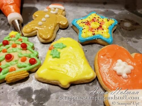 Holiday Cut Out Cookies and Decorator Frosting Recipe - a Christmas tradition! This cookie recipe is easy to work with, no-fail, and makes soft, delicious sugar cookies!