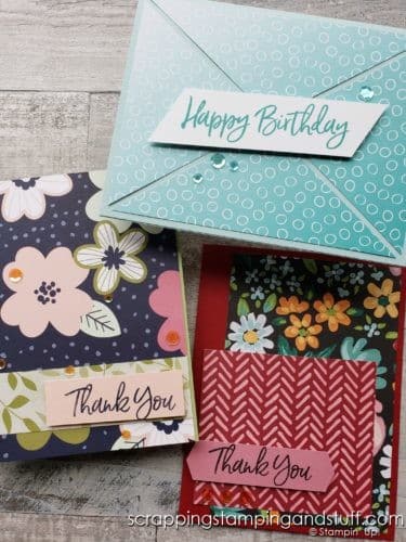 Get entered to win Stampin Up Designer Series Paper or get it free right now with your product order during Sale-a-bration and giveaway week!