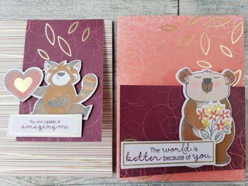 December 2020 Paper Pumpkin Alternatives And Project Ideas - Beary Comforting Monthly Card Kit