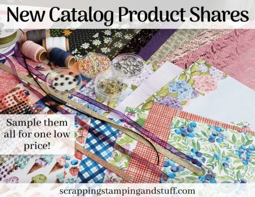 Stampin Up 2021 Mini Catalog Product Shares