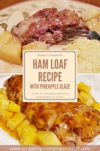 A delicious ham loaf recipe with optional pineapple glaze. A crowd-pleaser for holiday gatherings and even simple weeknight meals at home!