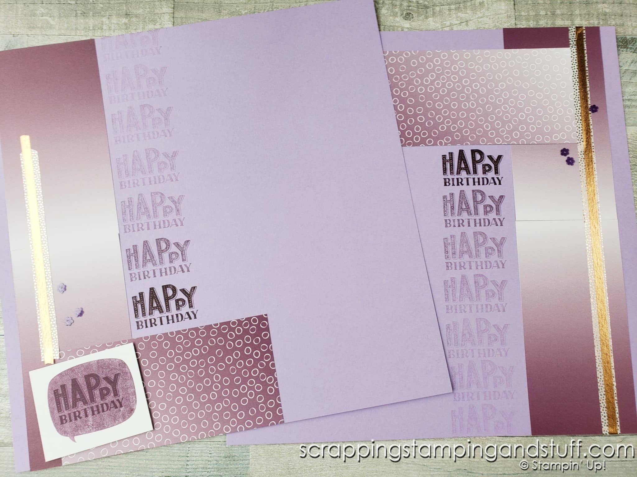 11 Stamped Scrapbooking Layouts To Inspire You!