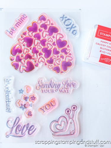Check out these January 2021 Paper Pumpkin Alternatives and ideas for this adorable Valentine's Day card kit!