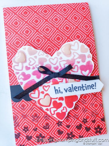 Check out these January 2021 Paper Pumpkin Alternatives and ideas for this adorable Valentine's Day card kit!