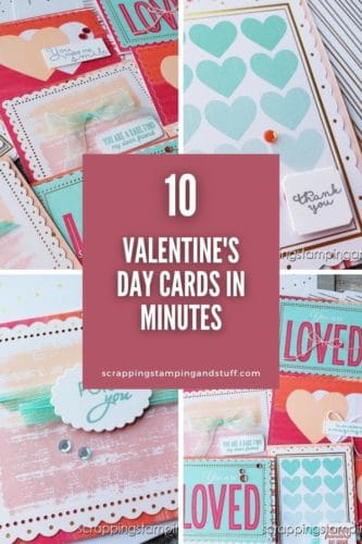 Make quick and adorable Valentine's cards using this Sweet Little Valentine's Cards & More kit! You'll have 10 cute cards in minutes!