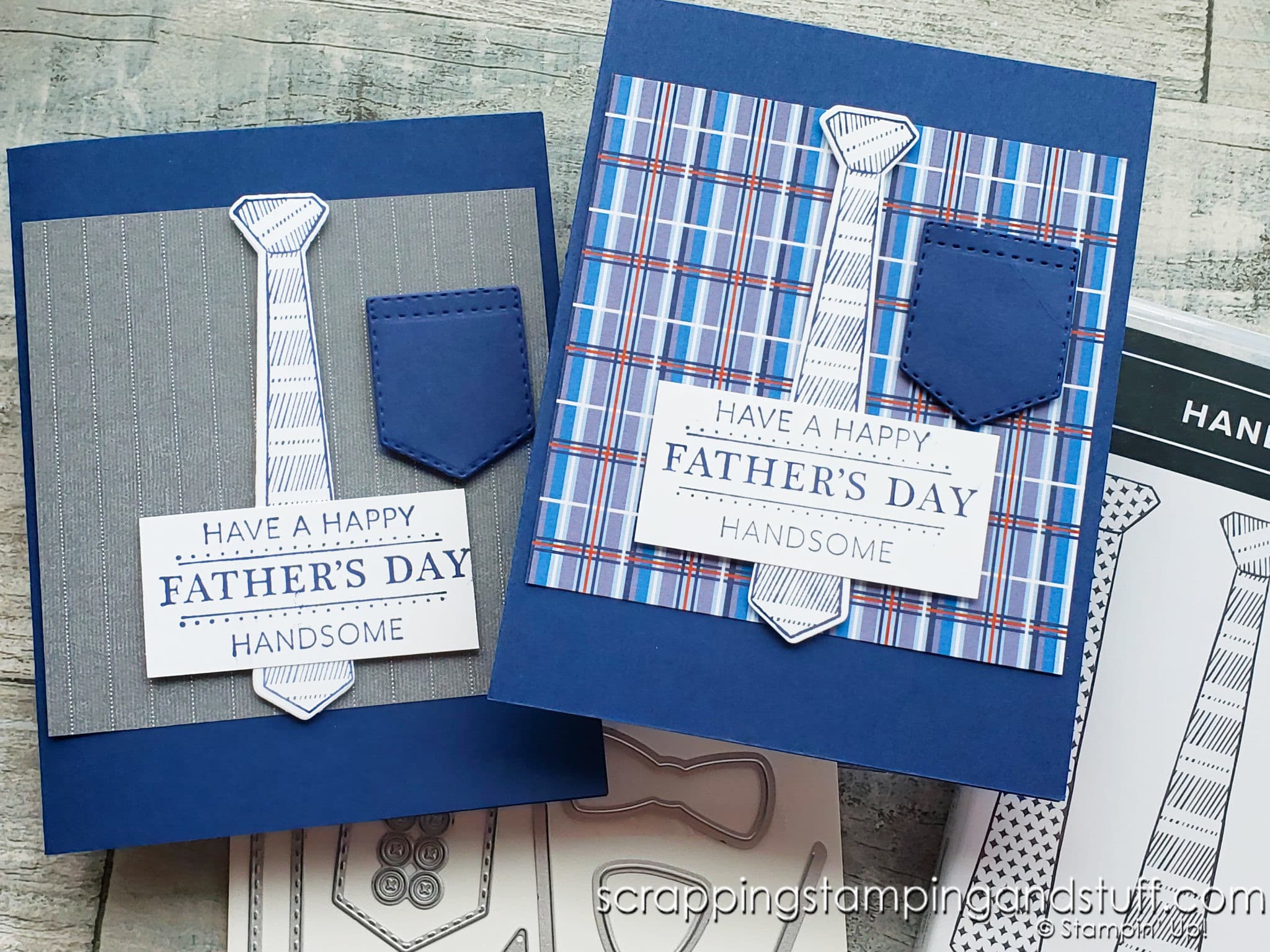 Stampin Up Handsomely Suited Makes The Best Cards For Men!