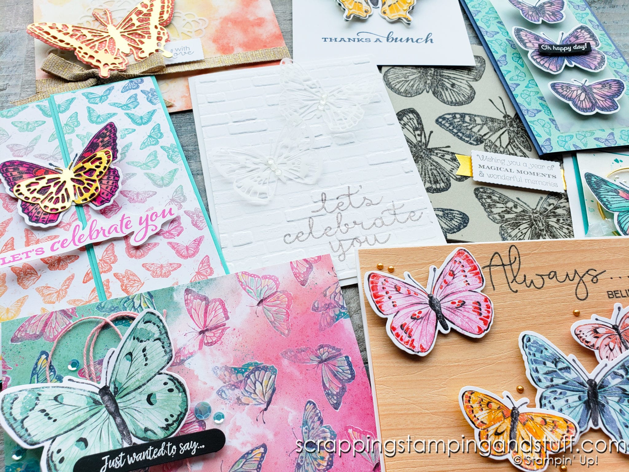 Stampin Up Butterfly Brilliance Special Release Now Available!