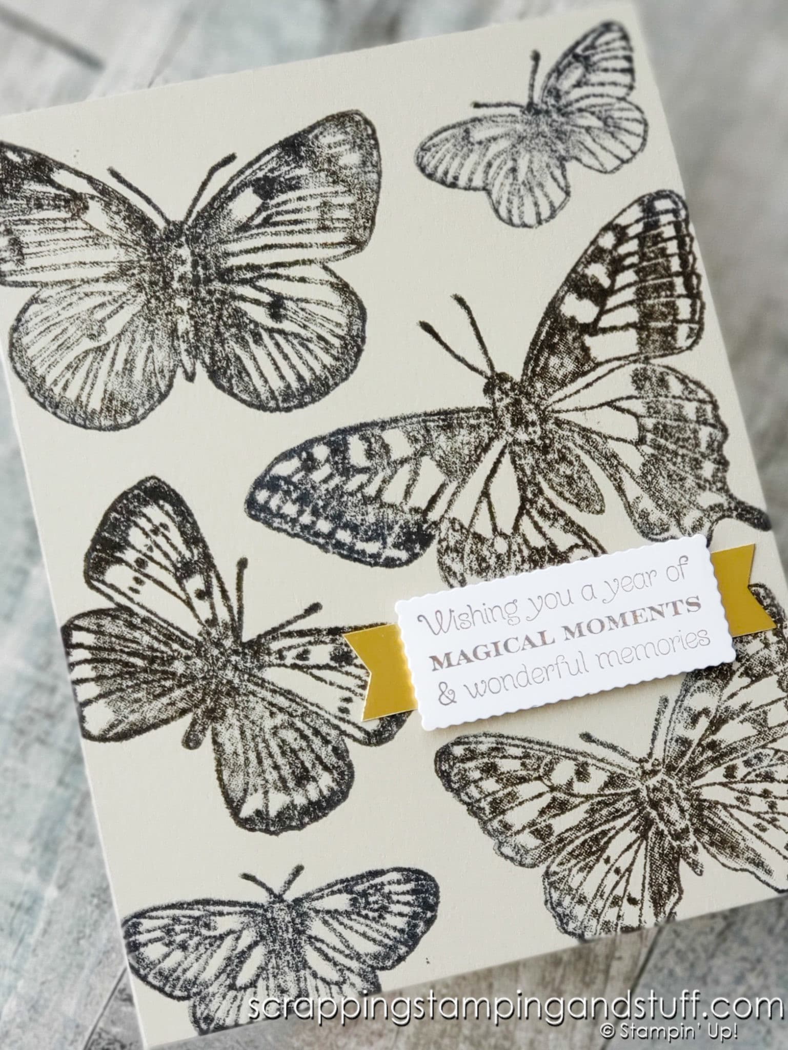 Stampin Up Butterfly Brilliance Special Release Now Available!
