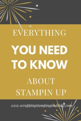 If you've ever wondered about signing up with Stampin Up, I have all of the answers to all of you questions right here.