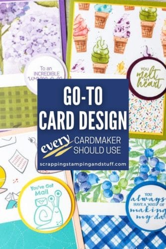 This awesome, go-to card design is perfect for quick and beautiful cards. Try it today!