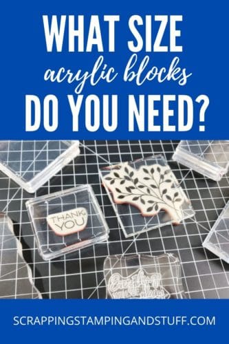 Clear acrylic blocks for stamping, cardmaking and crafting are a staple supply in craft collections. Learn everything about them here!