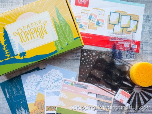 Check out the March 2021 Paper Pumpkin alternatives and ideas for this gorgeous outdoorsy kit from your favorite mailed craft kit program!