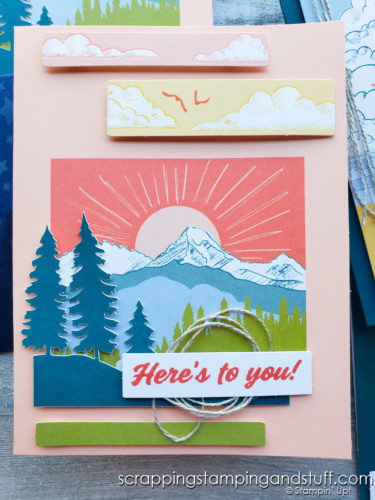 Check out the March 2021 Paper Pumpkin alternatives and ideas for this gorgeous outdoorsy kit from your favorite mailed craft kit program!