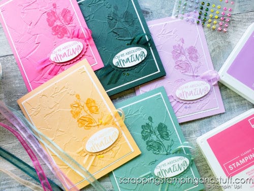 Don't miss the new Stampin Up 2021-2023 In Colors. Click here to see these gorgeous hues. You're going to love them!