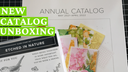 Stampin Up New Annual Catalog Product Unboxing!