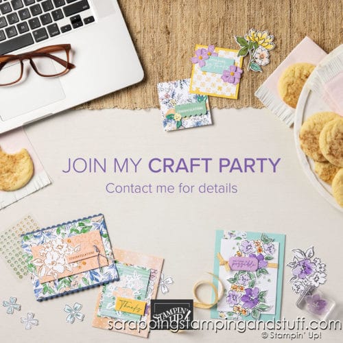 Stampin Up Connect, Craft, and Collect Hosting Special