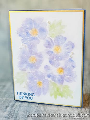 Stampin Up pastels are the best soft pastels! Click here for 7 ways to use dry pastels on your paper projects! They're so amazing!