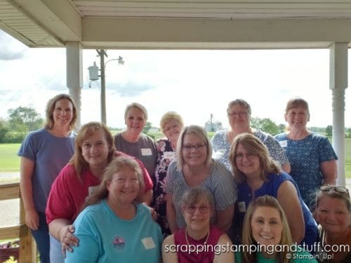 See highlights and info from my recent Stampin Up Team retreat for Stampin Up demonstrators on my Sassy Stampers team. 