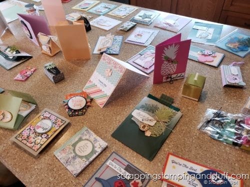 See highlights and info from my recent Stampin Up Team retreat for Stampin Up demonstrators on my Sassy Stampers team. 