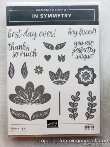  Learn how to make these 3 simple stamping card ideas in minutes using the Stampin Up In Symmetry stamp set! 