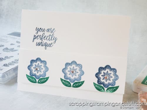  Learn how to make these 3 simple stamping card ideas in minutes using the Stampin Up In Symmetry stamp set! 