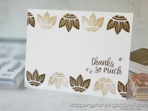  Learn how to make these 3 simple stamping card ideas in minutes using the Stampin Up In Symmetry stamp set! 