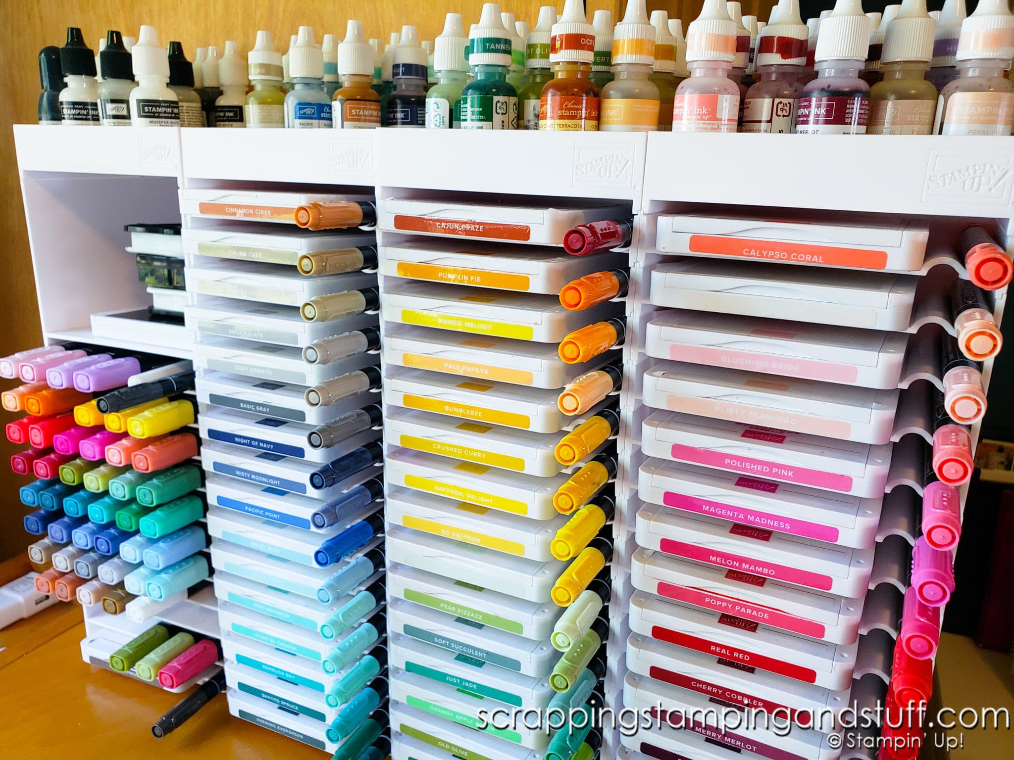 Ink Pad Storage – Stampin Up Storage For Ink Pads and Markers