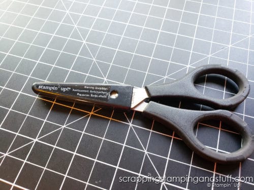 These paper cutting scissors are the best high quality scissors for cardmaking and scrapbooking! Stampin Up Snips are the best!