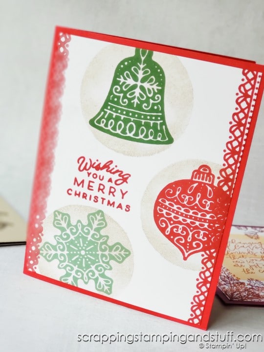 Make these quick and easy one-layer cards today using the Stampin Up Watercolor Shapes stamp set!