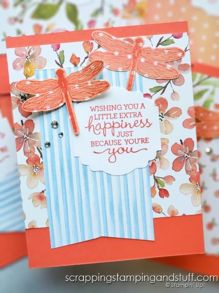 Click here for great tips for mass producing handmade cards and watch to see how to create 12 beautiful handmade cards in 30 minutes!