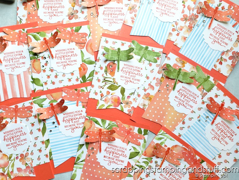 Click here for great tips for mass producing handmade cards and watch to see how to create 12 beautiful handmade cards in 30 minutes!