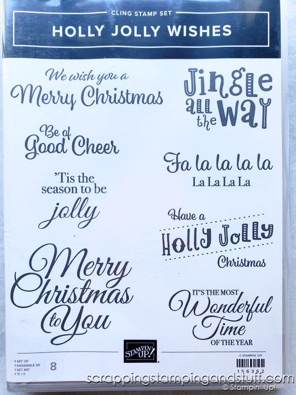 Take a look at these one minute Christmas cards using the Stampin Up Thinking Thanks & Peace stamp set!