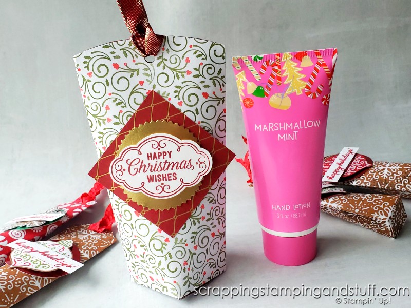 Make this lip balm tiny treat bag as a quick and inexpensive DIY gift idea for Christmas, birthdays, party favors and more!