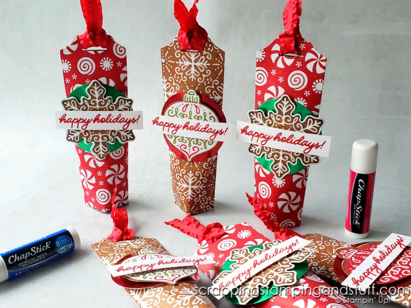 Make this lip balm tiny treat bag as a quick and inexpensive DIY gift idea for Christmas, birthdays, party favors and more!