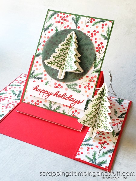 This easel matching card and ornament set is a simple and inexpensive gift idea for anyone you want to give just a little something this holiday season.