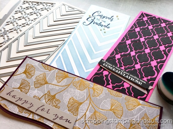 Slimline Card Dies & 10 Ways To Use Them!