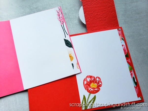 Click to see 7 ways to use paper strips and paper scraps on your card making and other paper craft projects!