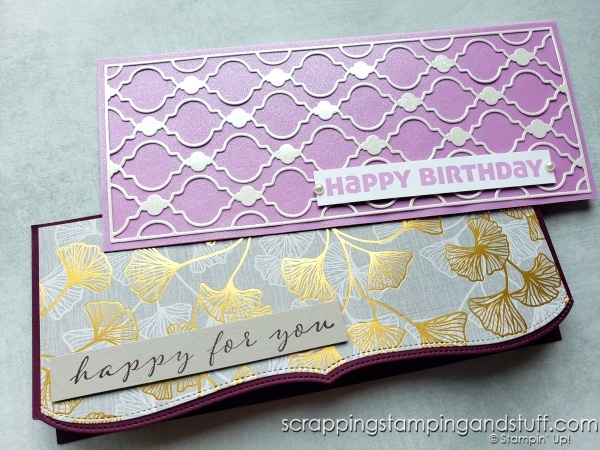 Click to see 7 ways to use paper strips and paper scraps on your card making and other paper craft projects!