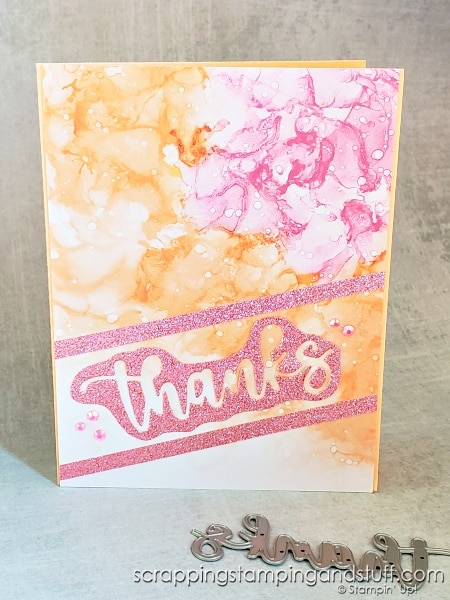 See 10 ways to use word die cuts on your card making projects and see the Stampin Up Amazing Thanks die set in action.