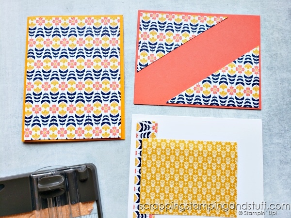 Do you struggle with measurements on your card projects? Click here for tips & tricks for making beautiful cards without measuring!