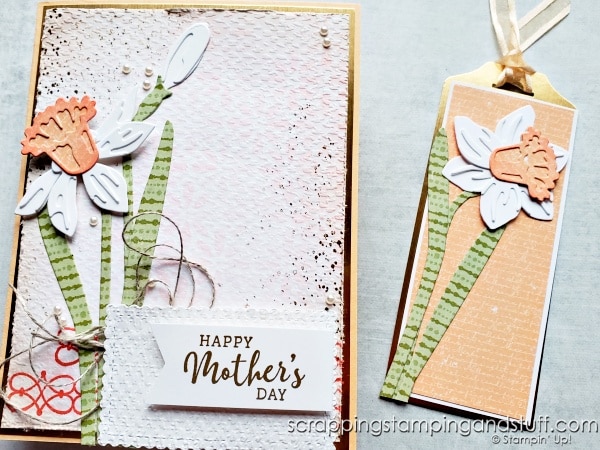 Stampin Up Daffodil Daydream & A Bookmark Card Design